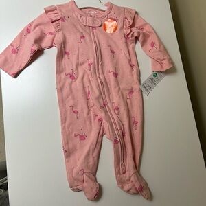 Carter's Pink Flamingo Footie